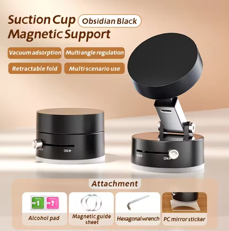 Vacuum Magnetic Phone Stand Holder